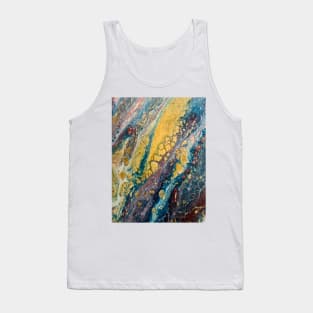 Pouring cellular Tank Top